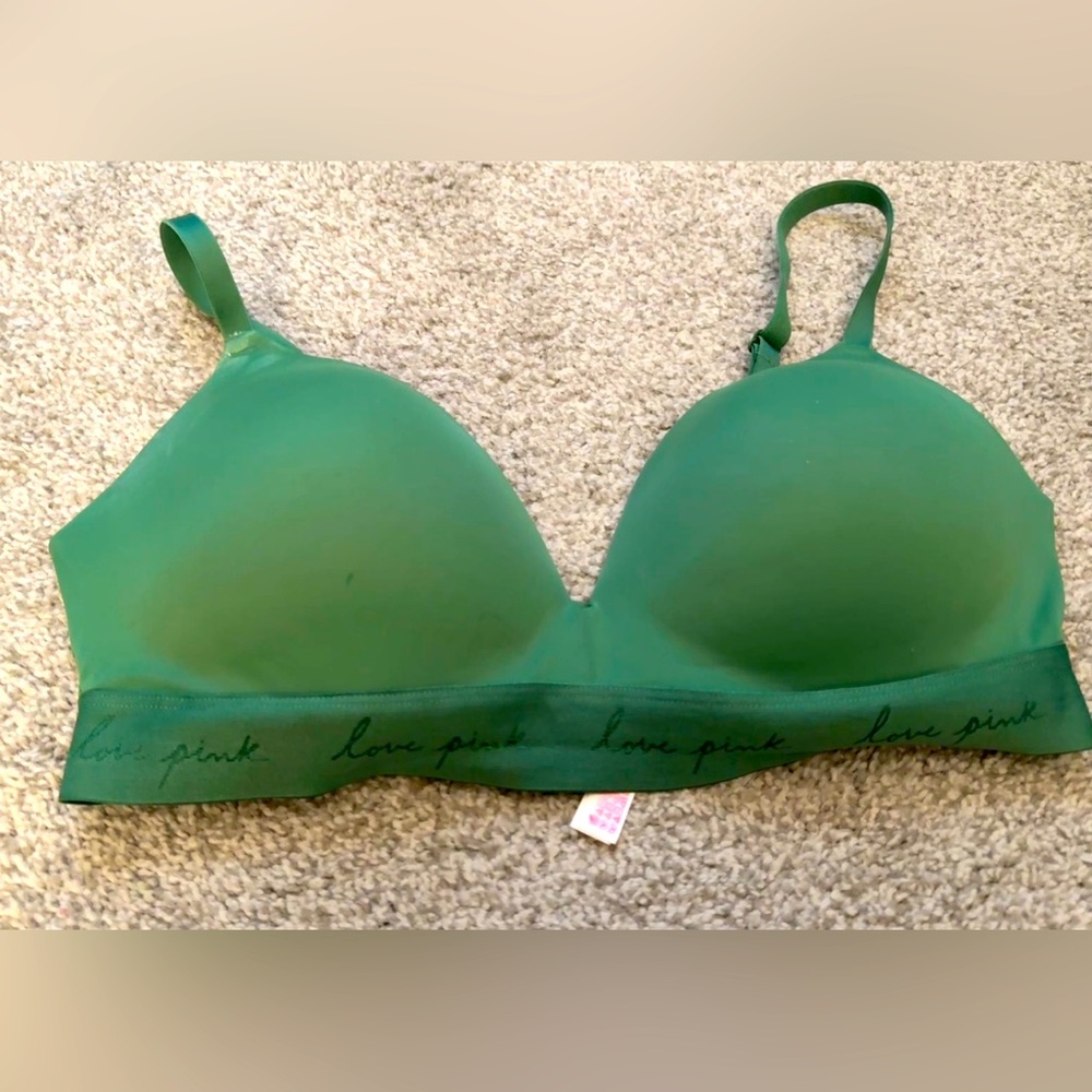 VS PINK - 💚 Green Bra